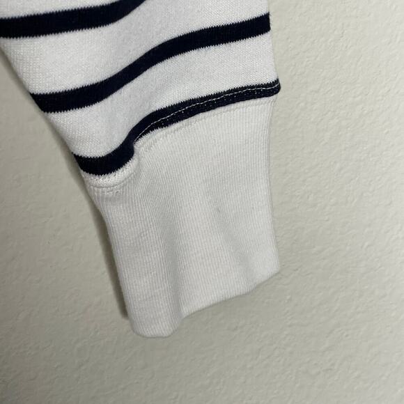 SEZANE STRIPED ORGANIC‎ COTTON SWEATSHIRT SIZE XS NWT - Picture 5 of 10
